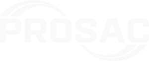 logo de prosac en color blanco